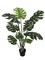 40-Inch Split Leaf Philodendron Plant in Contemporary Pot | Lifelike Artificial Foliage for Home and Office Décor | Low Maintenance Indoor Plant | Floral Home by Artificial Flowers